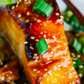 Miso Glazed Salmon